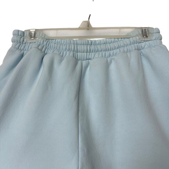 Comfrt Sweat Shorts Pastel Edit Light Blue Loungewear Beach Summer Women's Large - Picture 8 of 11